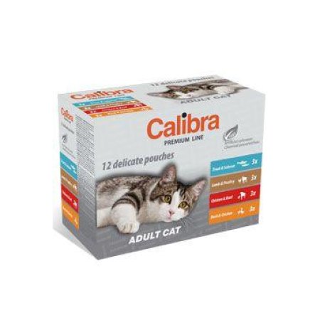 Calibra Cat kapsa Premium Adult multipack 12x100g