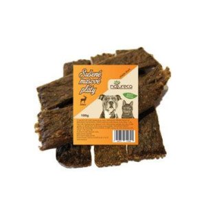 NATURECA pochoutka Masové pláty-Jelen, 100%maso 100g