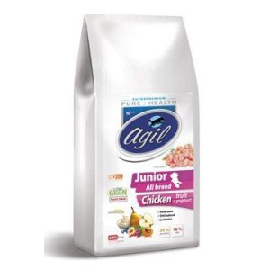 Agil Junior All Breed Pure&Health Low Grain 10kg