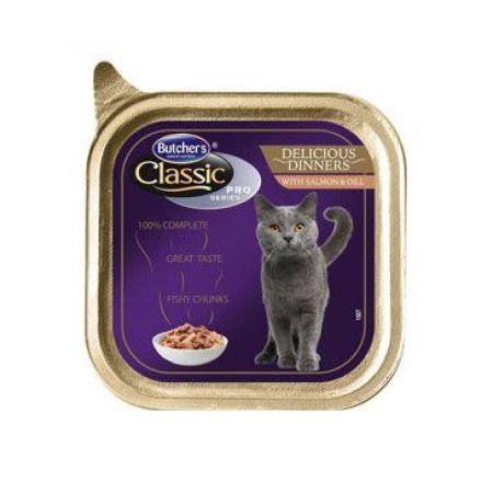 Butcher’s Cat Pro Series Del.Dinner losos vanička 85 g