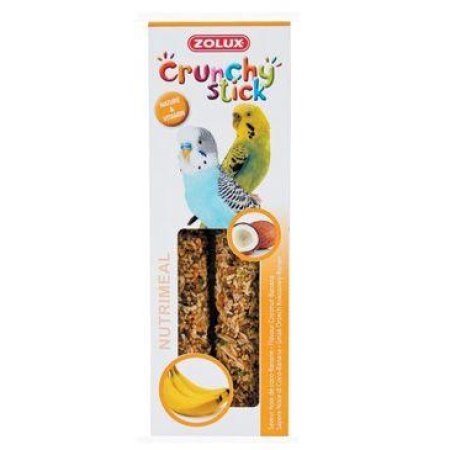 Crunchy Stick Parakeet Proso/Banán 2ks Zolux