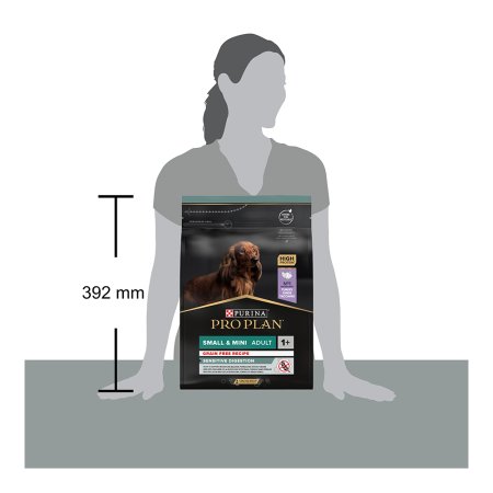 PRO PLAN Small & Mini Adult Sensitive Digestion Grain Free granule pro psy krůta 2,5 kg