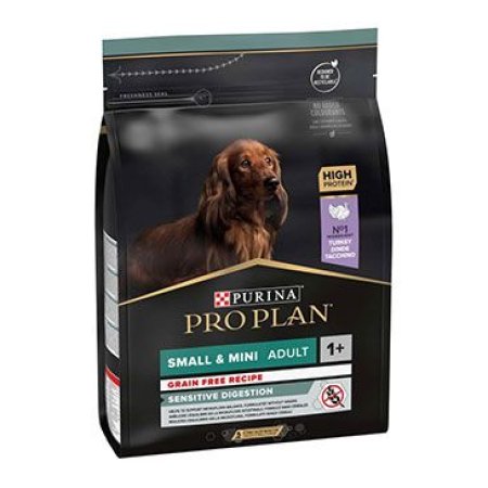 Pro Plan Small & Mini Adult Sensitive Digestion Grain Free granule pro psy krůta 2,5 kg