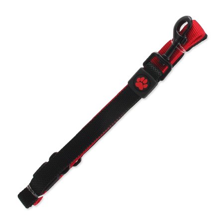 Vodítko ACTIV DOG Bungee Neoprene Long červené M