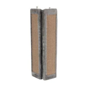 Škrabadlo na stěnu rohové šedá 58cm Zolux