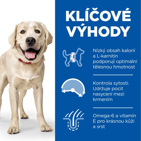 Hill’s Science Plan Light granule pro dospělé psy velkých plemen s kuřecím 14 kg