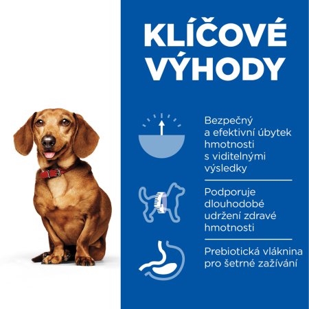 Hill’s Science Plan Perfect Weight pro malé dospělé psy s kuřecím 1.5 kg