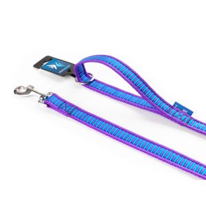 PROFIZOO Vodítko popruh ŽEBŘÍK (25mm x 150cm) fialová