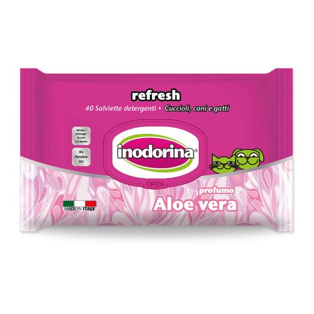 Ubrousky INODORINA Aloe Vera 40ks