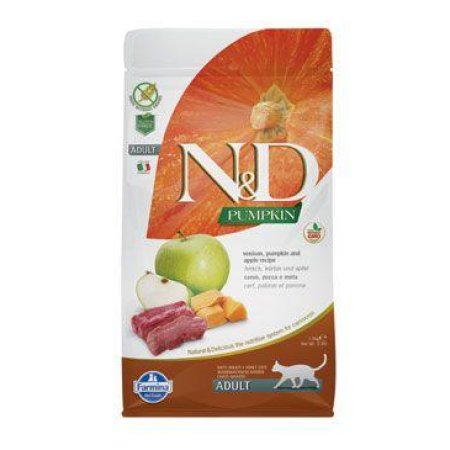 N&D Pumpkin CAT Venison & Apple 5kg