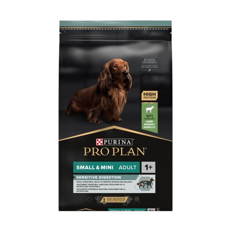 PRO PLAN Small & Mini Adult Sensitive Digestion granule pro psy jehněčí 7 kg