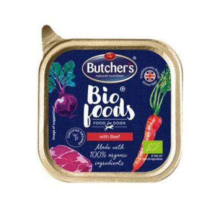 Butcher’s Dog Bio s hovězím vanička 150g