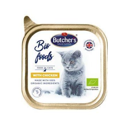 Butcher’s Cat Bio s kuřecím vanička 85g