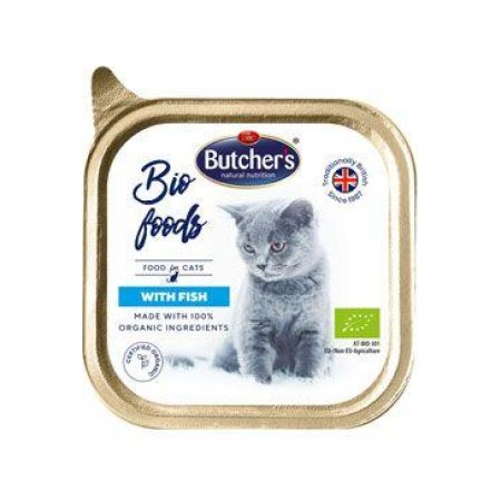 Butcher’s Cat Bio s rybou vanička 85g