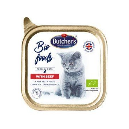 Butcher’s Cat Bio s hovězím vanička 85g