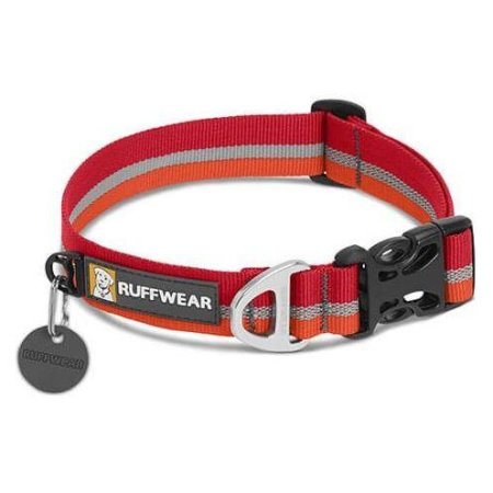 Ruffwear obojek pro psy Crag collar, červený, velikost 51 - 66cm