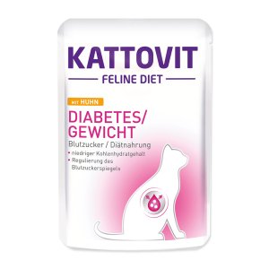 Kapsička KATTOVIT Diabetes kuře 85 g