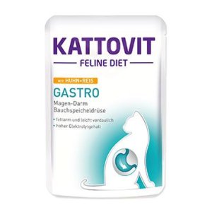 Kapsička KATTOVIT Gastro kuře + rýže 85g