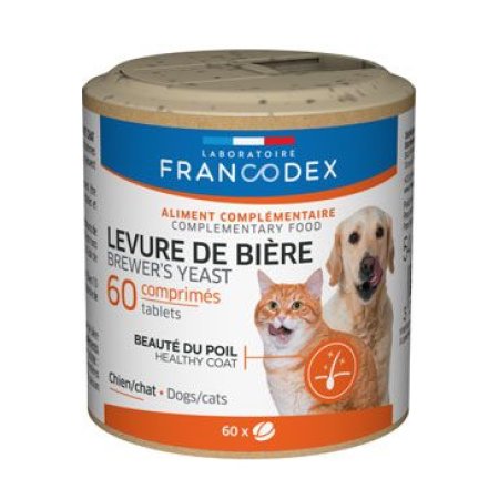 Francodex Brewer Yeast (pivovov. kvas) pes,kočka 60tab