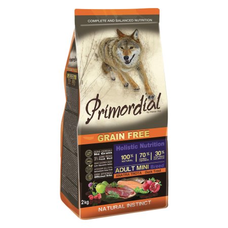 Primordial Adult Mini Adult Trout & Duck 2 kg