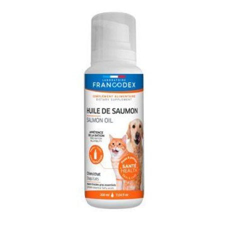 Francodex Salmon Oil pes, kočka 200ml