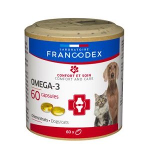 Francodex Omega 3 Capsules pes, kočka 60tab