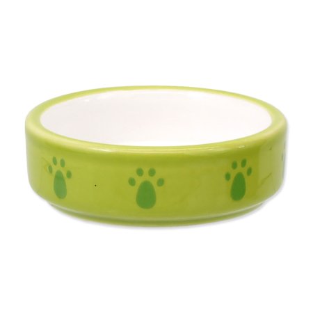 Miska SMALL ANIMALS keramická pro křečky zelená 8,5 cm