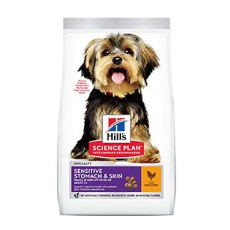 Hill’s Science Plan Sensitive Stomach & Skin pro malé dospělé psy 1.5 kg