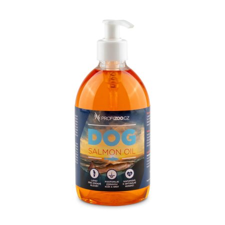 PROFIZOO Lososový Olej 500 ml 5 + 1 ZDARMA