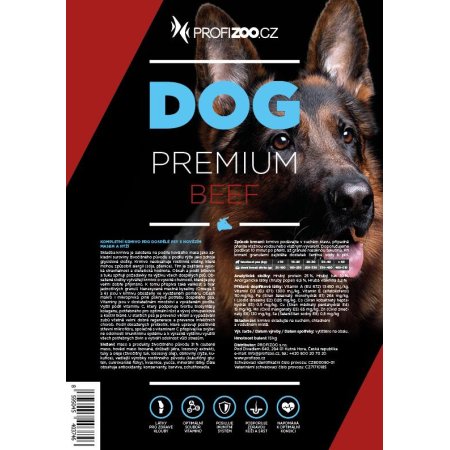 ECO PACK PROFIZOO Dog Premium Beef 2 x 15 kg