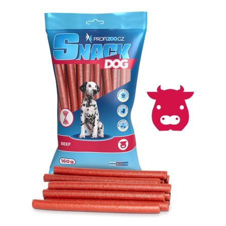 PROFIZOO Dog Snack hovězí 160 g 2 + 1 ZDARMA
