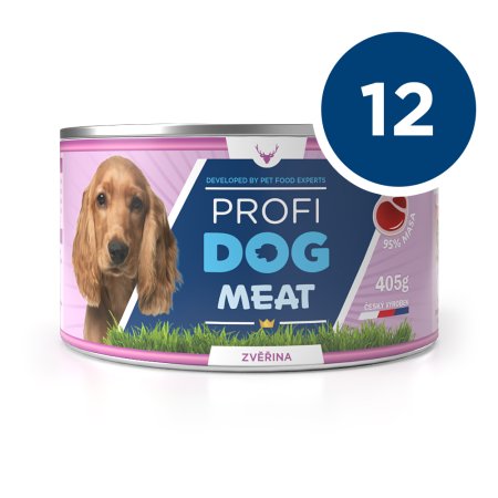 ECO PACK PROFIDOG konzerva zvěřina 405g 12 KS