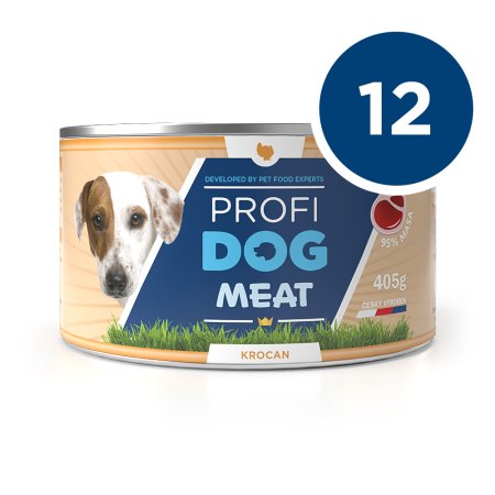 ECO PACK PROFIDOG konzerva krocan 405g 12 KS