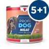 PROFIDOG konzerva hovězí 850g 5 + 1 ZDARMA