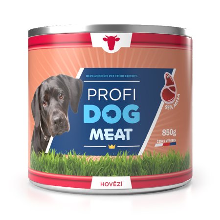 PROFIDOG konzerva hovězí 850g 5 + 1 ZDARMA