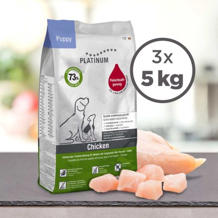 PLATINUM Puppy Chicken 15 kg