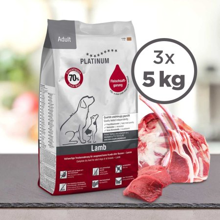 PLATINUM Adult Lamb 15 kg