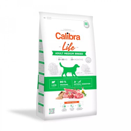 Calibra Dog Life Adult Medium Breed Lamb 2,5kg