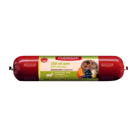 Fleischeslust Goat with lamb pumpkin & blueberries 400 g