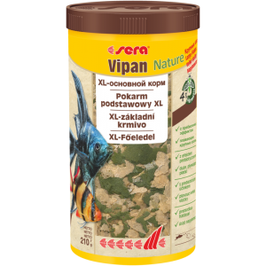 Sera Vipan Nature - velké vločky 1000 ml / 210 g