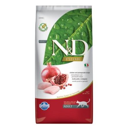 N&D PRIME CAT Adult Chicken & Pomegranate 10kg