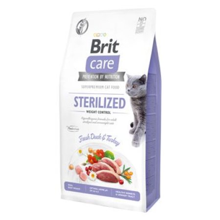 Brit Care Cat GF Sterilized Weight Control 7kg