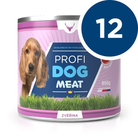 ECO PACK PROFIDOG konzerva zvěřina 850g 12ks