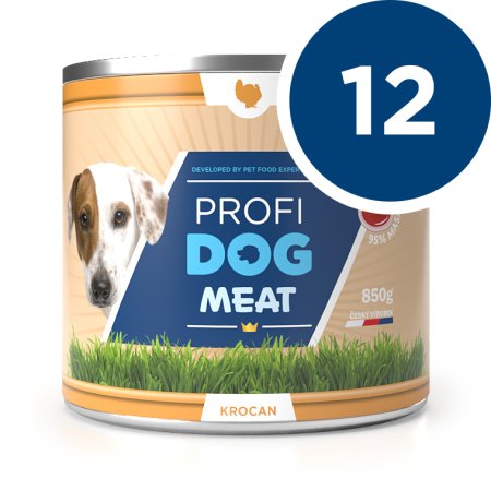 ECO PACK PROFIDOG konzerva krocan 850g 12ks