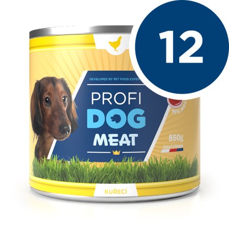 ECO PACK PROFIDOG konzerva kuřecí 850g 12ks