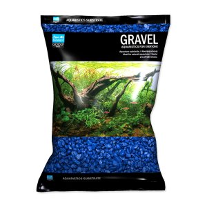 Písek AQUA EXCELLENT 3-6 mm modrý 3 kg