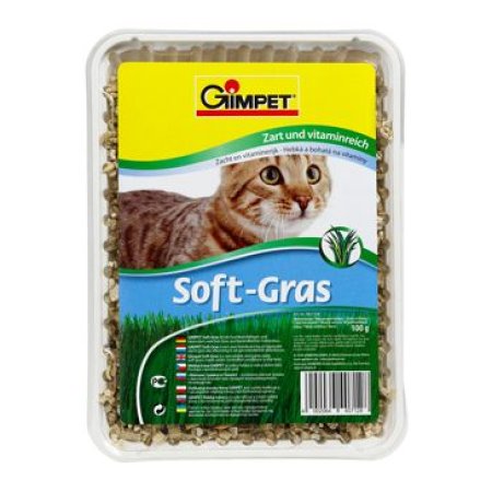 Gimpet kočka Tráva Soft-Grass 100g