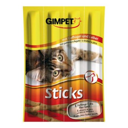 Gimpet Sticks drůbež+játra 4ks