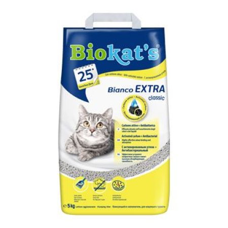 Podestýlka Biokat’s BIANCO Extra 5kg