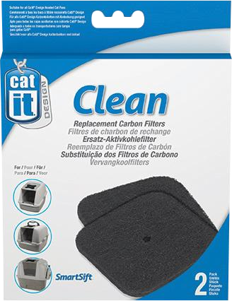 Náhradní filtry pro kočičí toalety